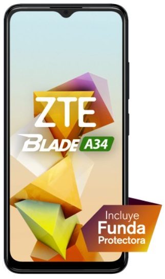 ZTE Celulares ZTE Blade A34 Gray