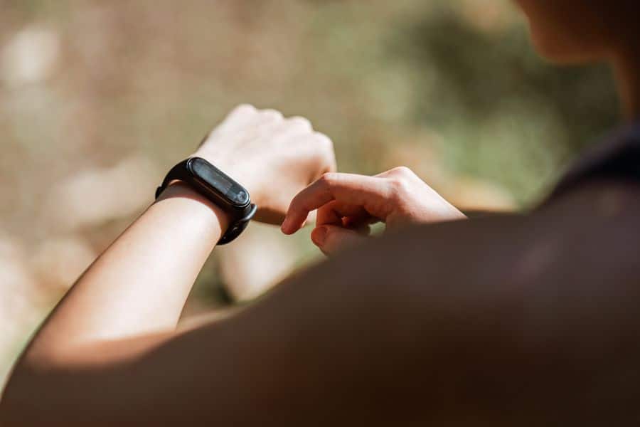 Pulsera inteligente para actividad física