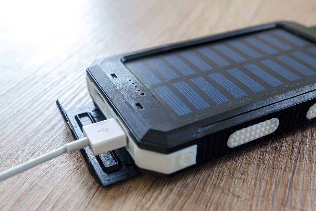 Cargador solar portátil USB